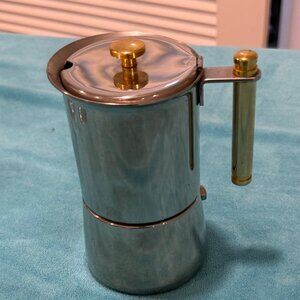Vintage Italian Miss Lavazza Moka Balzano Stove Top Espresso Coffee Maker